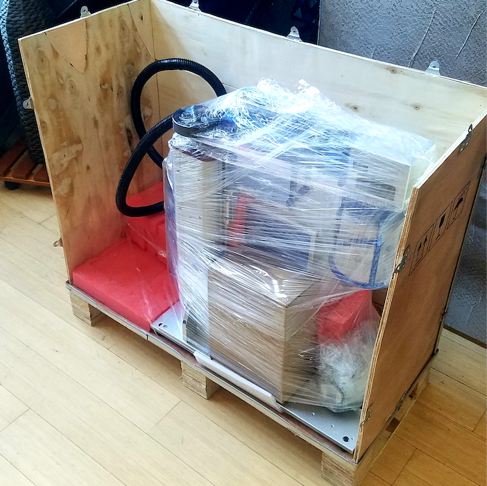 Deftmark Laser Packing Crate