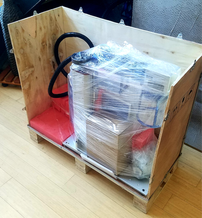 Deftmark Laser Packing Crate